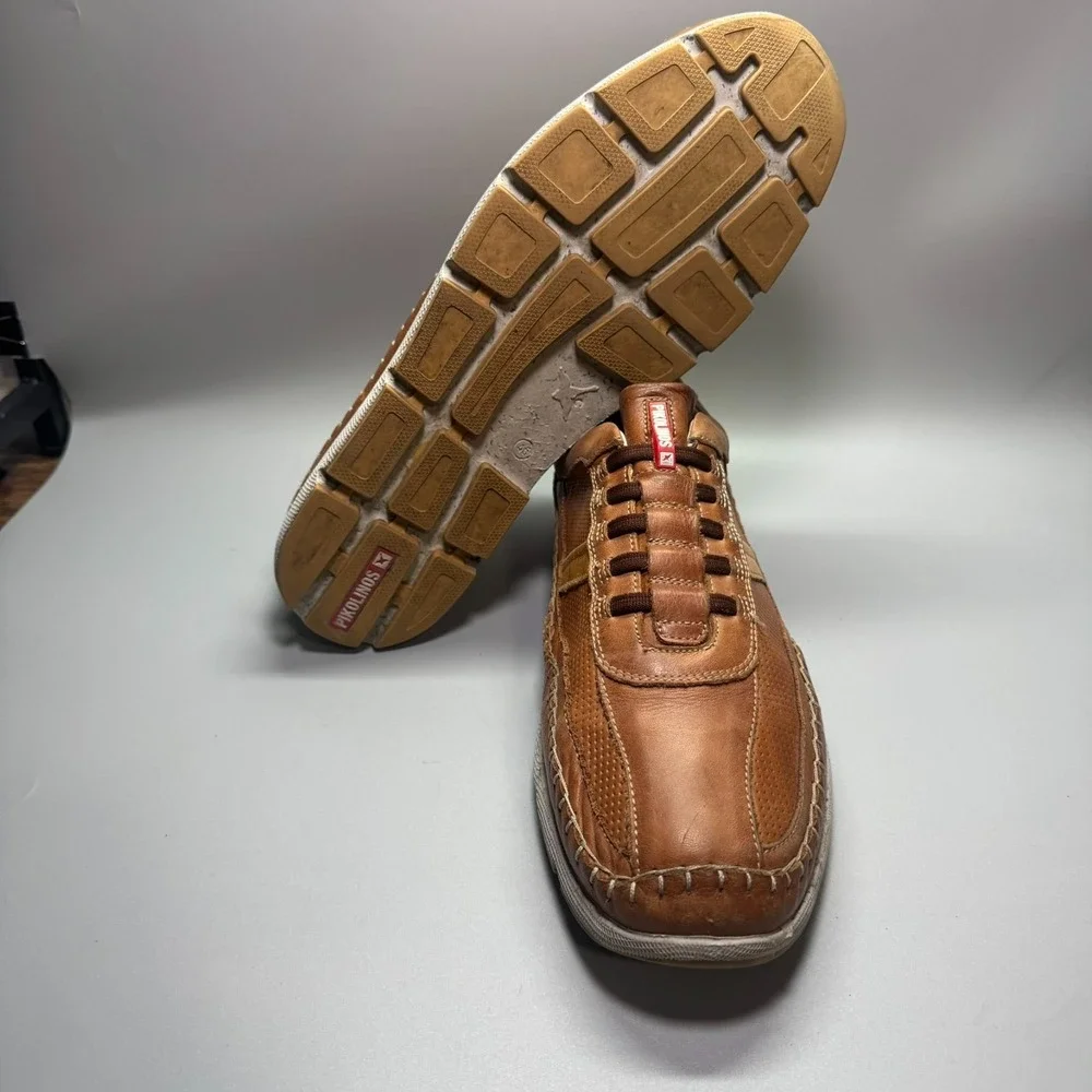 Men Pikolinos Fuencarral Casual Shoes Leather Slip On Sneaker 11.5  | M4U-6046C1